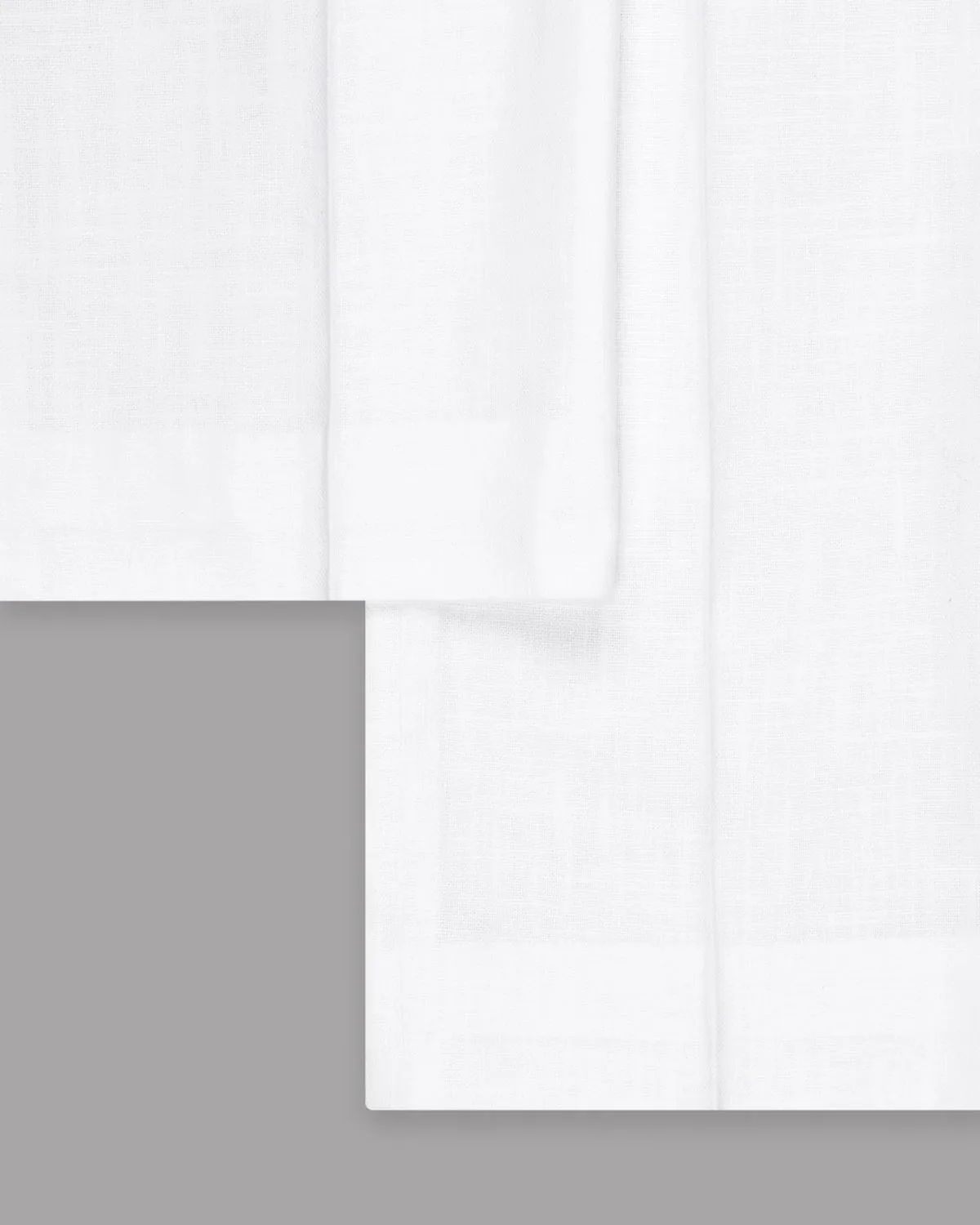 White Luxurious Linen Pant