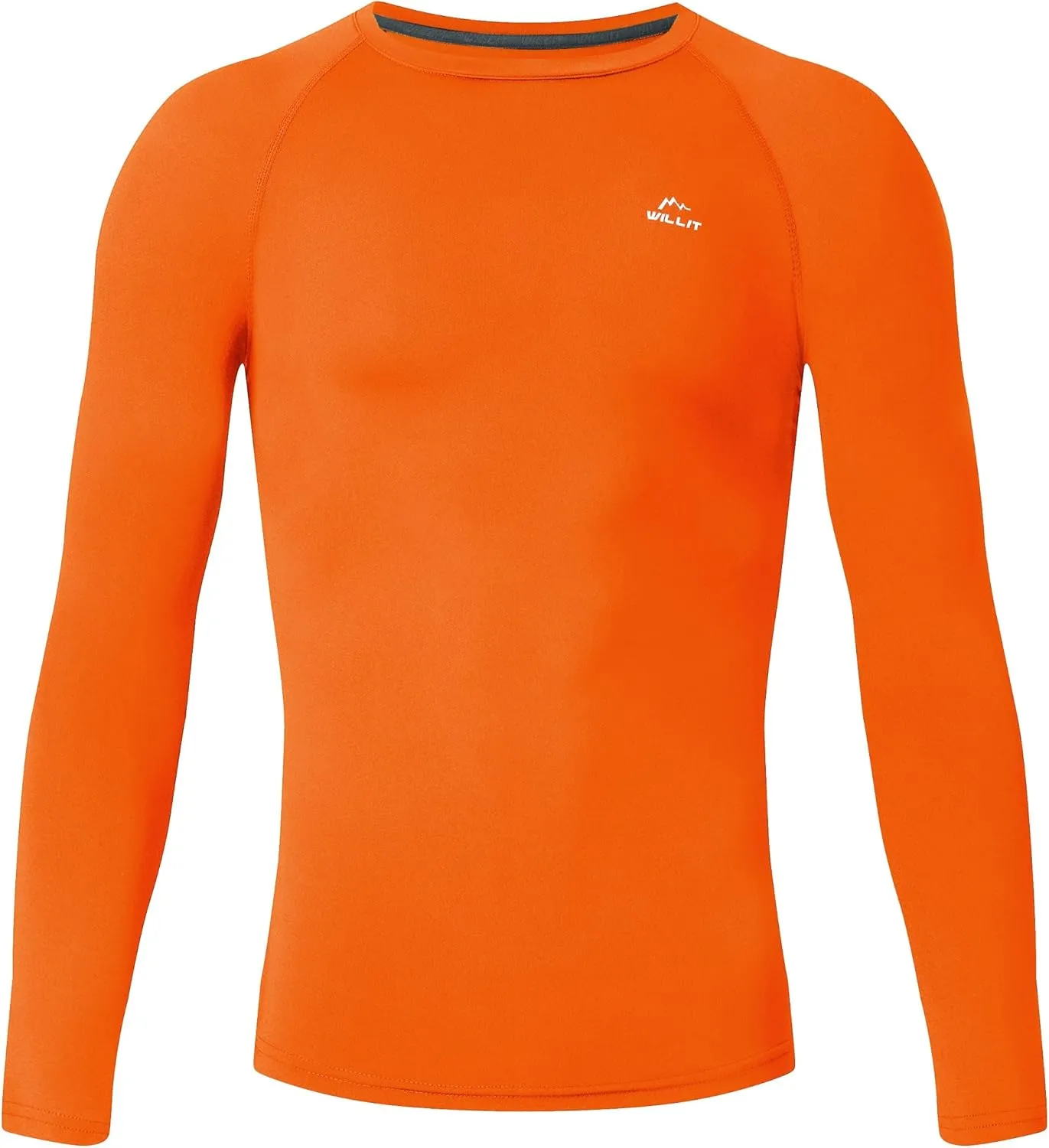 Willit Boys' Compression Shirts Youth Long Sleeve Football Undershirts Kids Quick Dry Baseball Baselayer