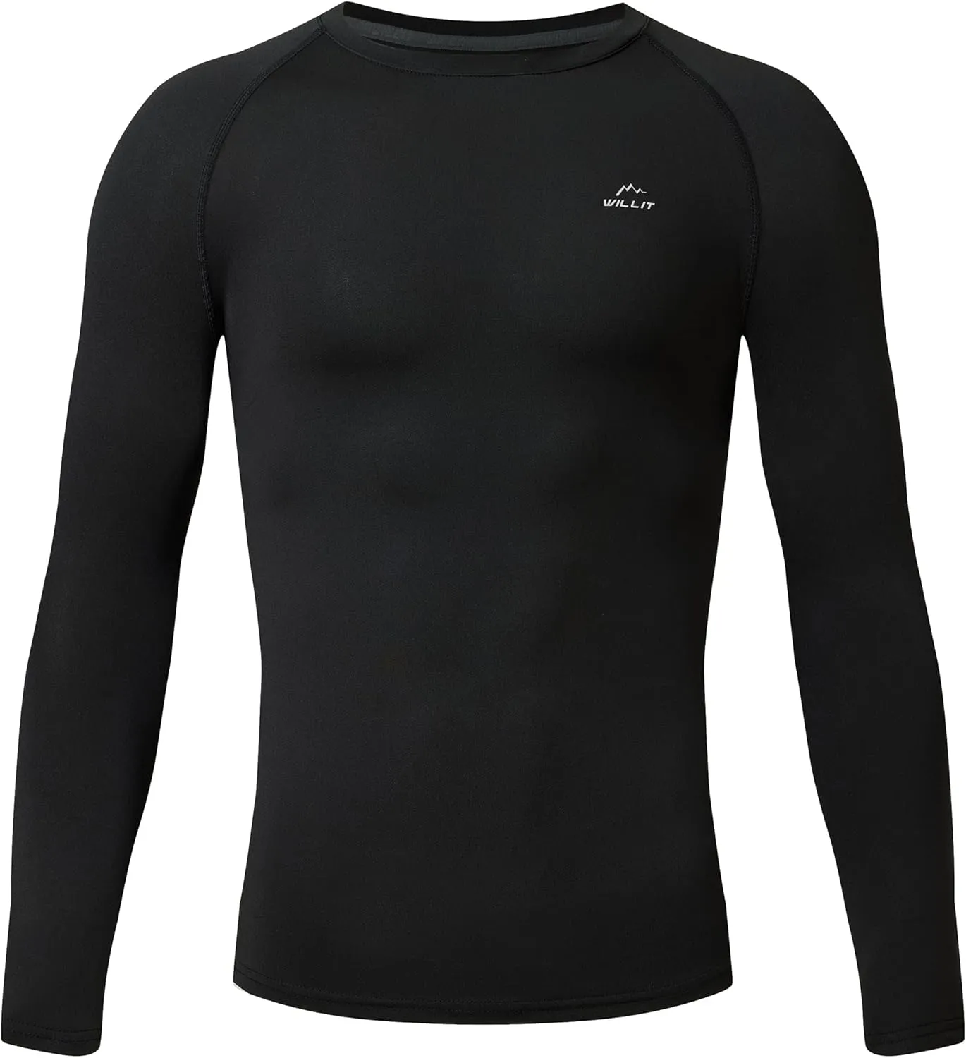 Willit Boys' Compression Shirts Youth Long Sleeve Football Undershirts Kids Quick Dry Baseball Baselayer