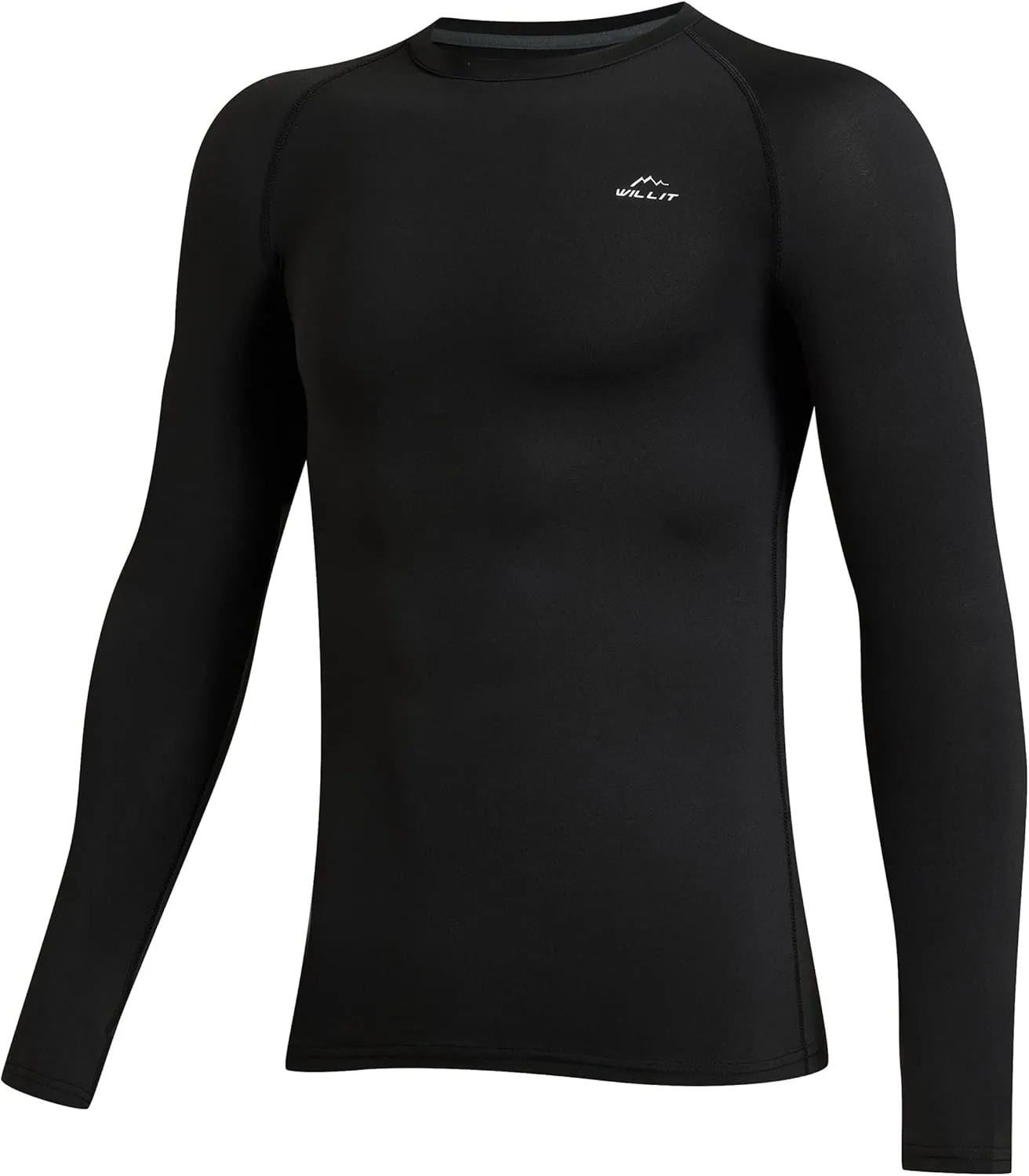 Willit Boys' Compression Shirts Youth Long Sleeve Football Undershirts Kids Quick Dry Baseball Baselayer