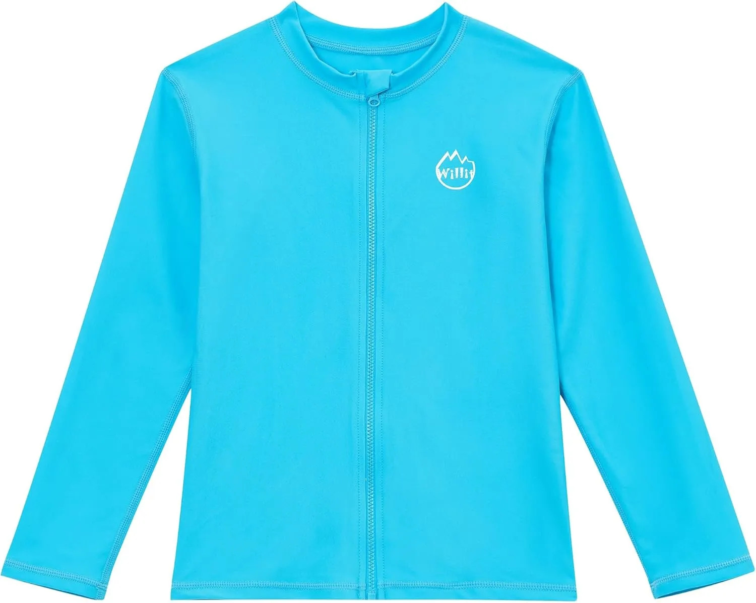 Willit Boys Rash Guard Swim Shirt Long Sleeve Baby/Toddler Girls UPF 50  Sun Protection Shirt Quick Dry