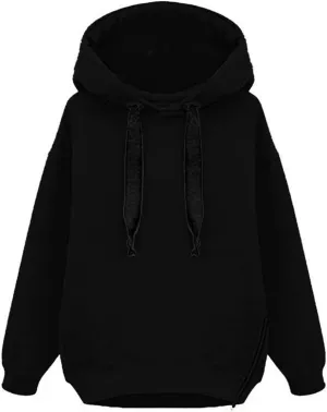 Womens Lightweight Hoodies Trendy 2024 Summer Basic Sweatshirts Tunic Pullover Tops with Drawstring Pockets