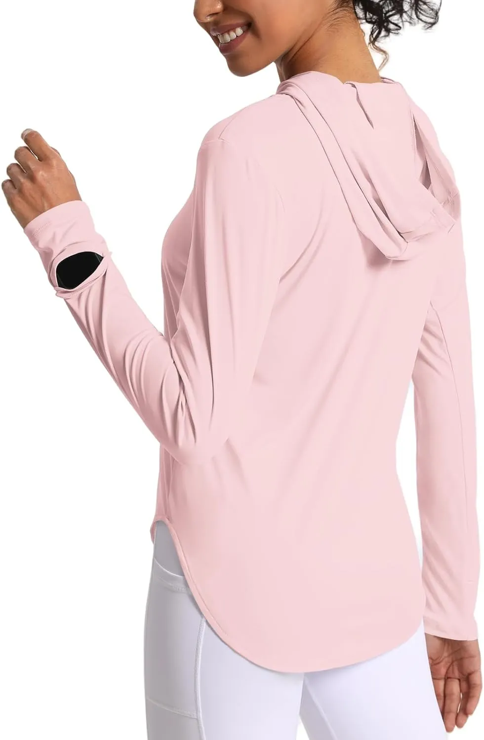 Women's Sun Shirt Hoodie Rash Guard Long Sleeve SPF UV Protection T-Shirts UPF 50  Hiking Quick Dry Lightweight