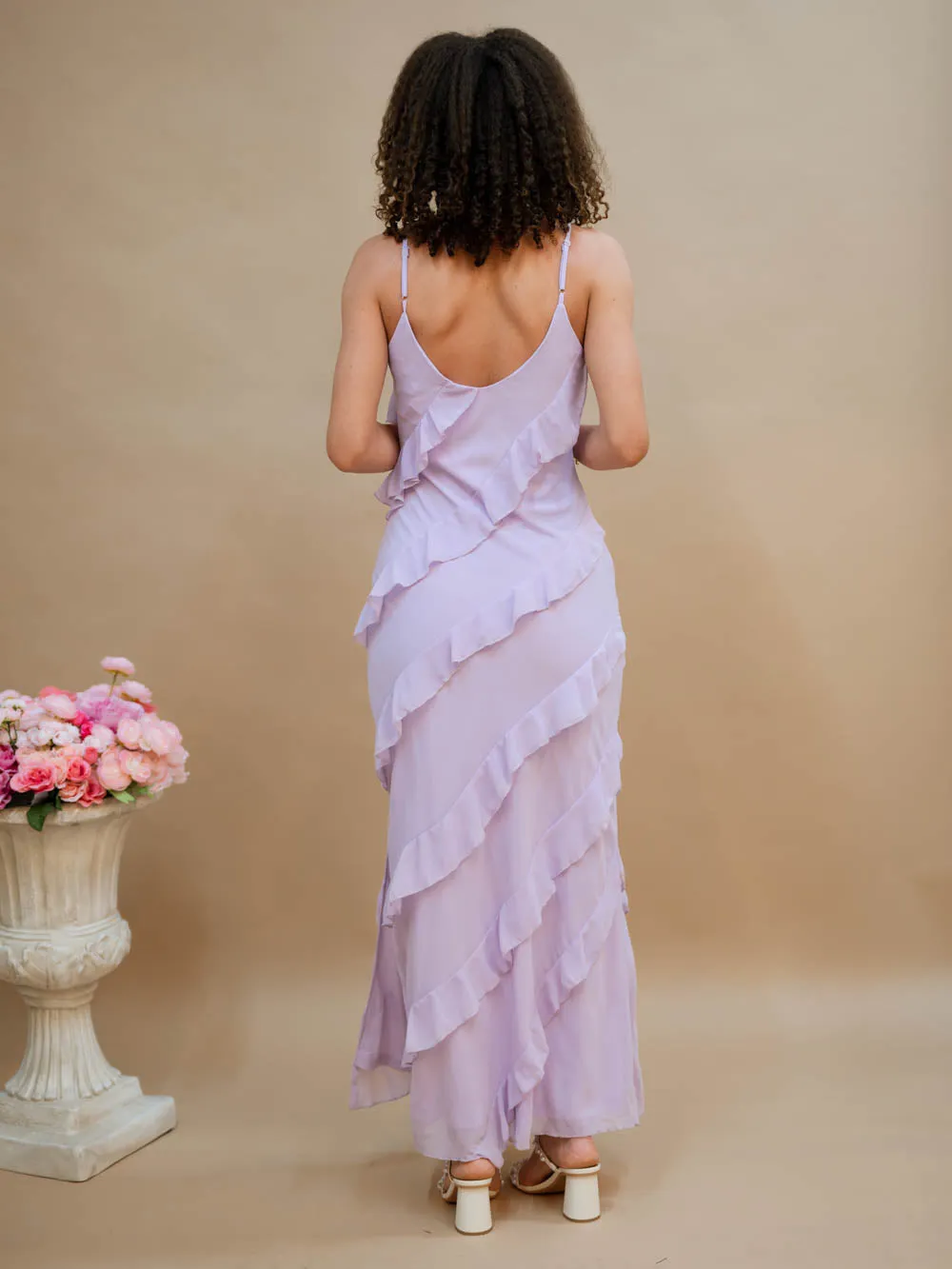 Wren Maxi Dress - Lavender