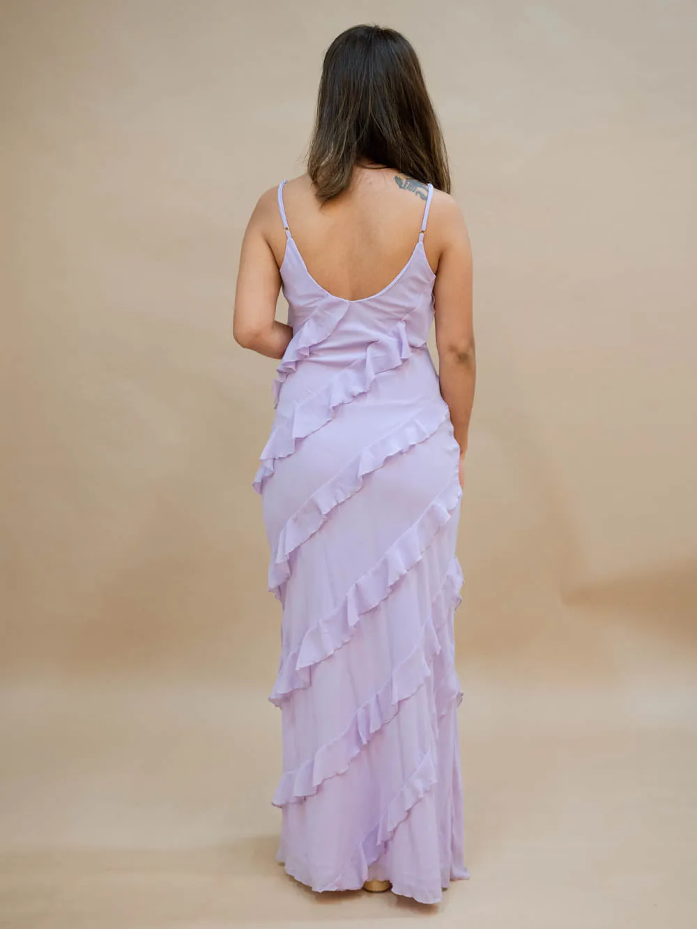Wren Maxi Dress - Lavender