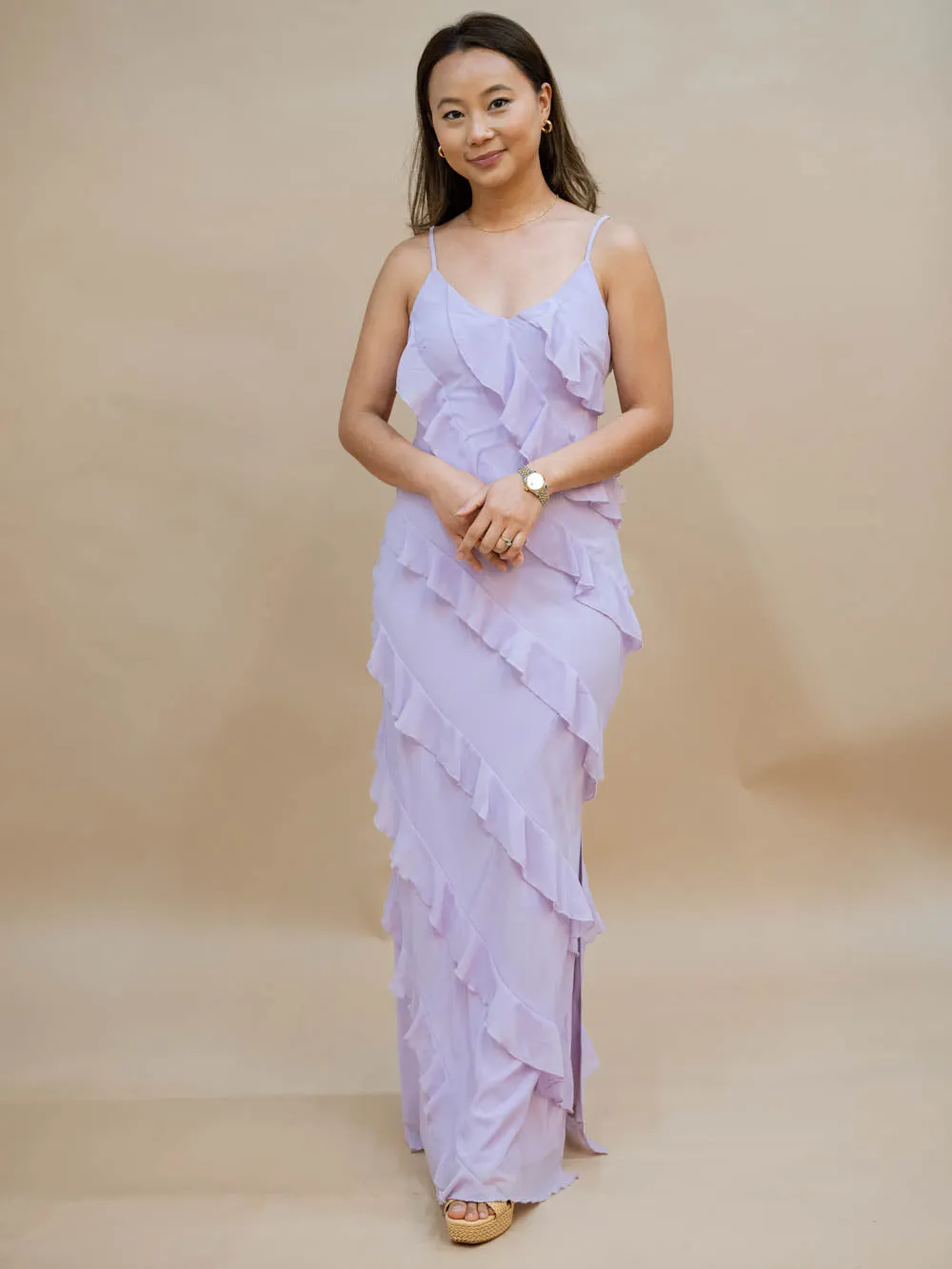 Wren Maxi Dress - Lavender