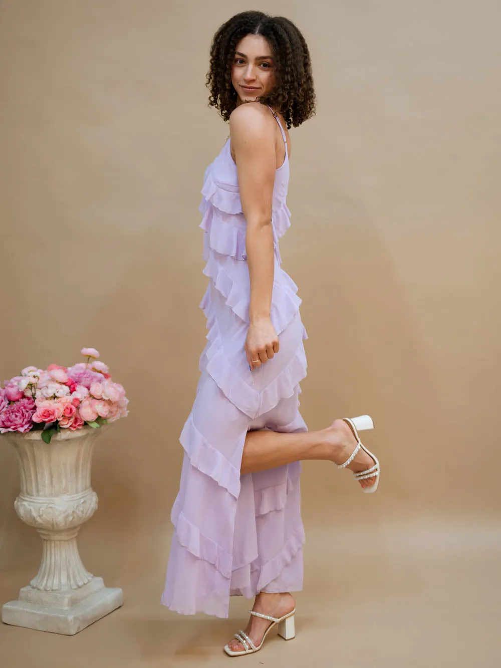 Wren Maxi Dress - Lavender