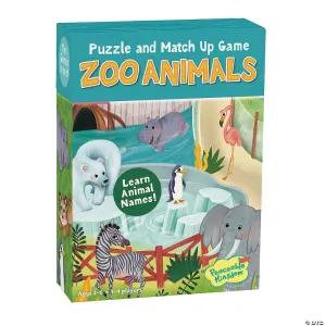 Zoo Animal Match Up Game